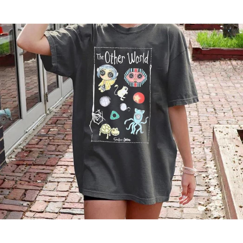 Coraline Movie T-Shirt Gift For Teen